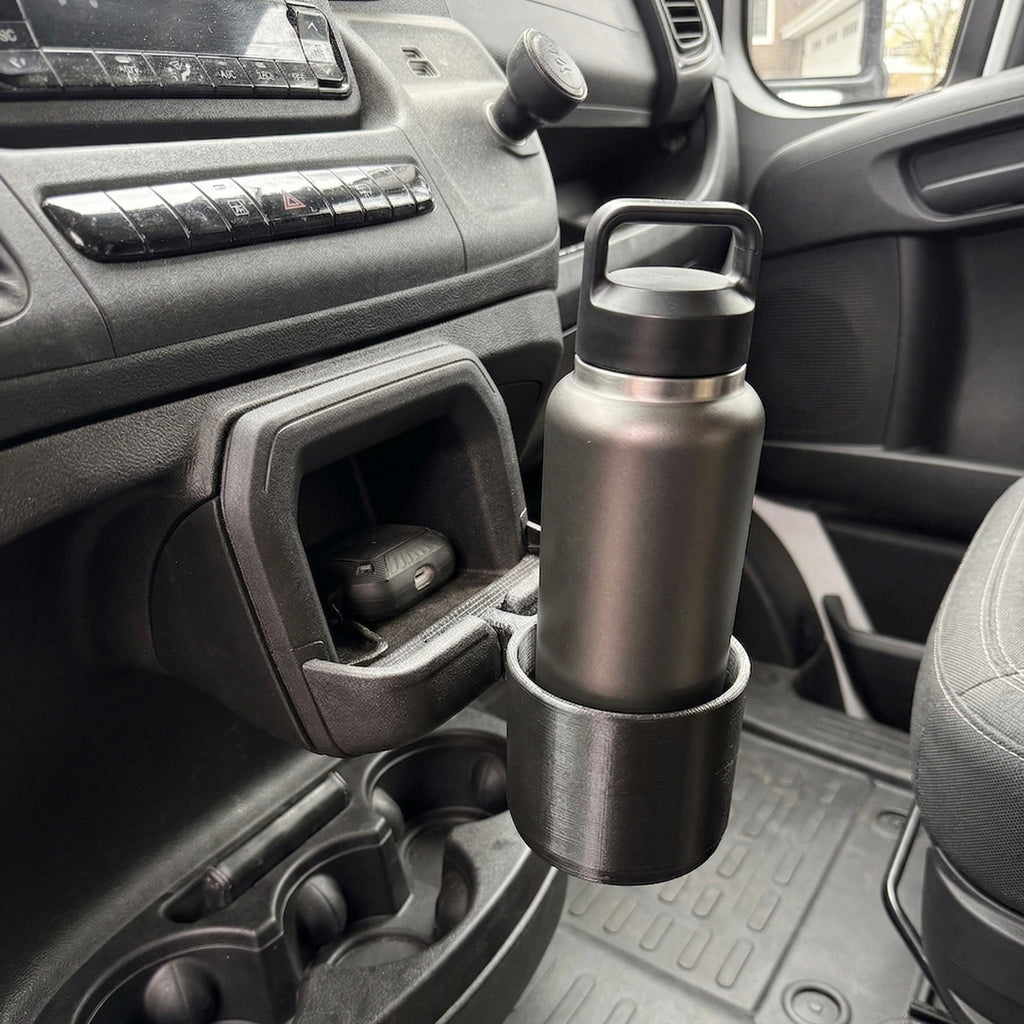 Dodge Promaster Ergonomic Cupholder – Dashboard Mount for Easy Access - JForm Designs
