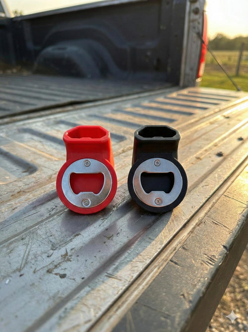 Milwaukee Bottle Opener - Designed for Milwaukee Packout Custom Builds - JForm Designs