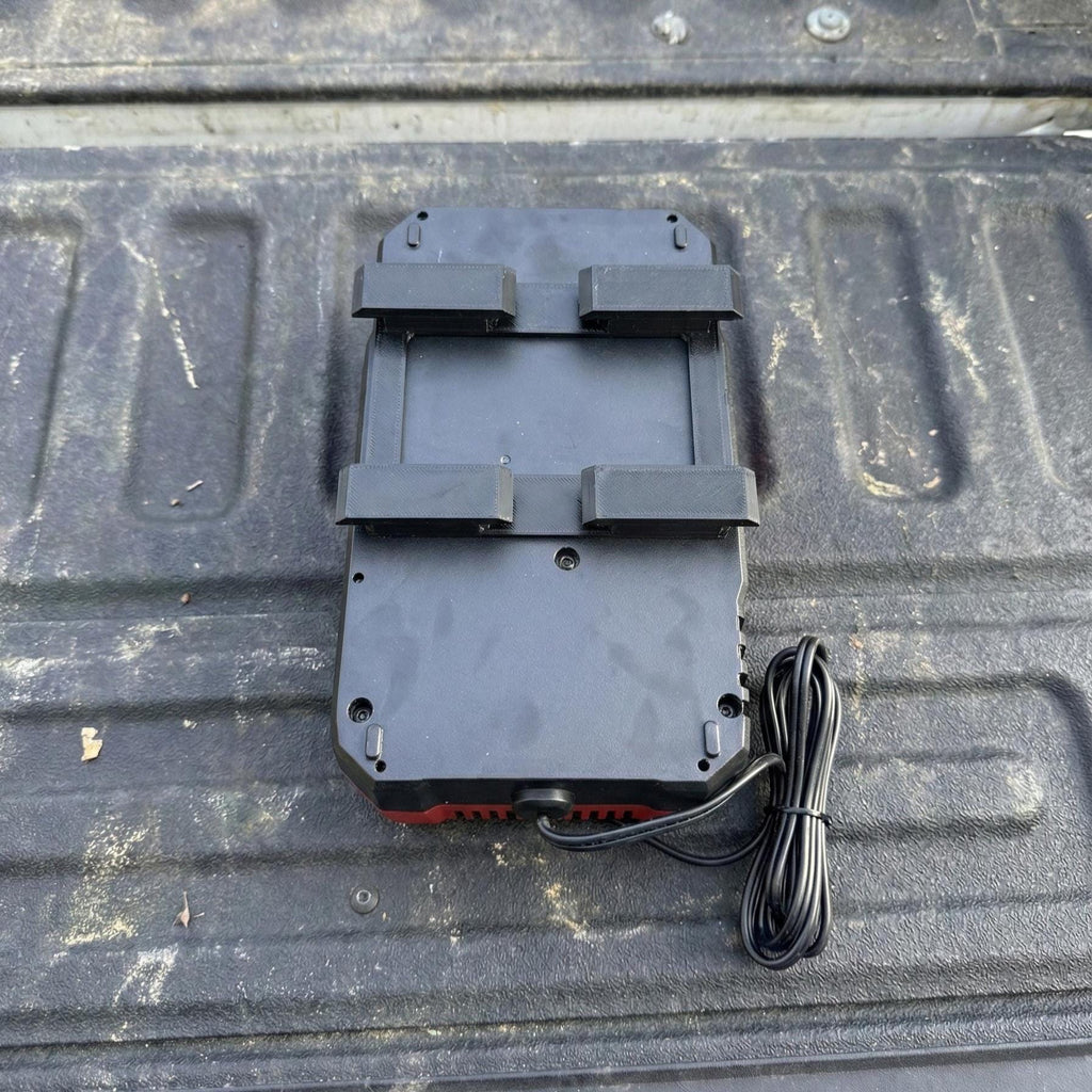 Milwaukee M12 4 - Bay Charger Packout Mount - Compatible with Packout System - JForm Designs