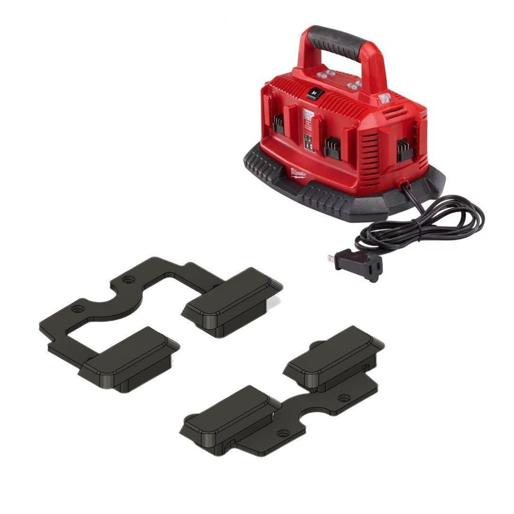 Milwaukee M18 Charger Packout Mount - Milwaukee Hackout - JForm Designs