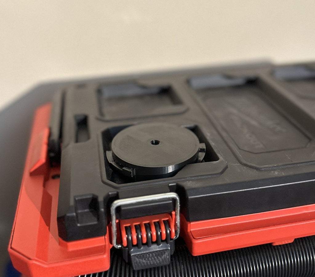 Milwaukee Packout Twist 1/4" Mount for speakers and More - JForm Designs