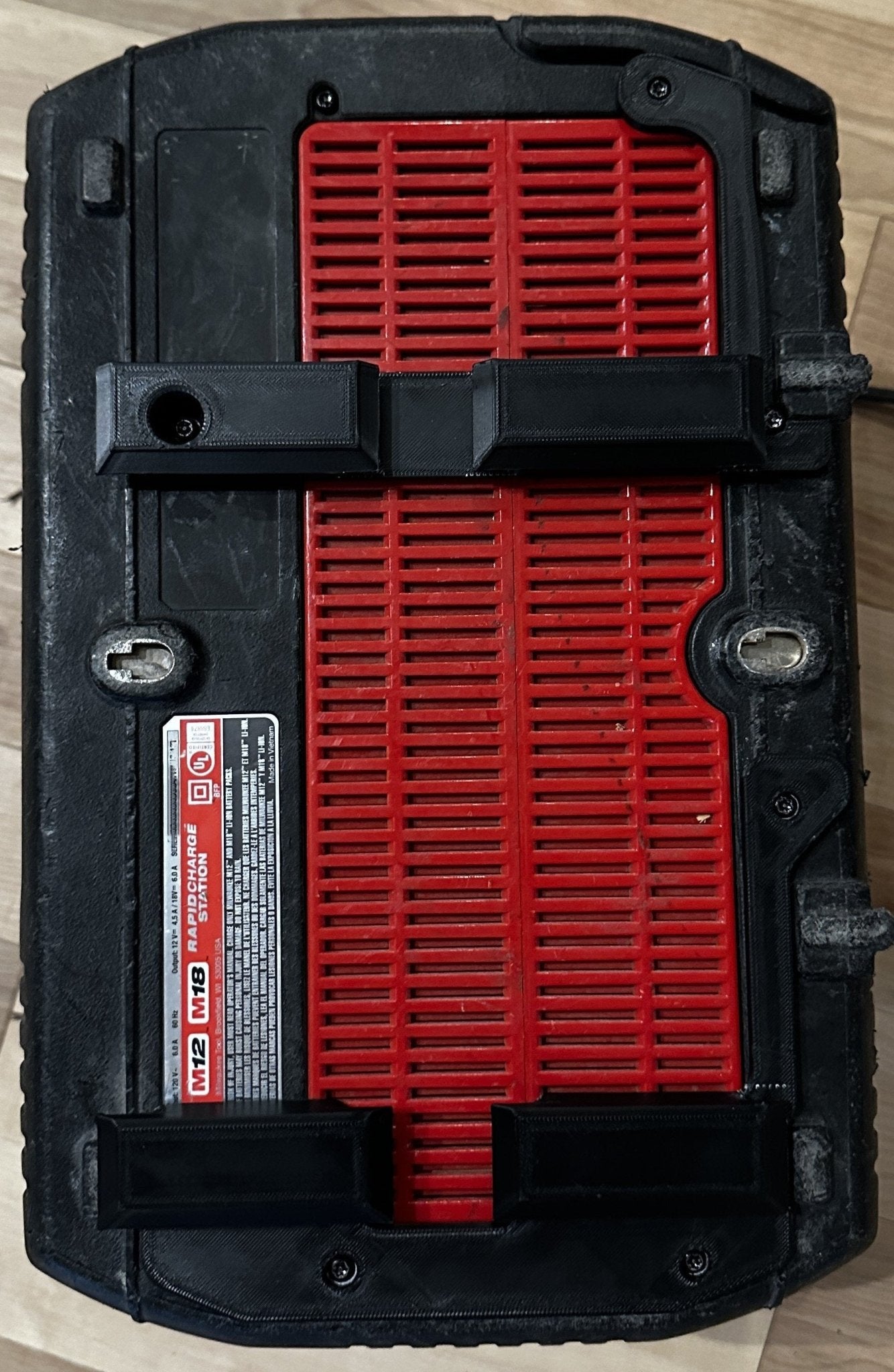 Milwaukee Rapid charge station Packout Adapter - Milwaukee Hackout - JForm Designs
