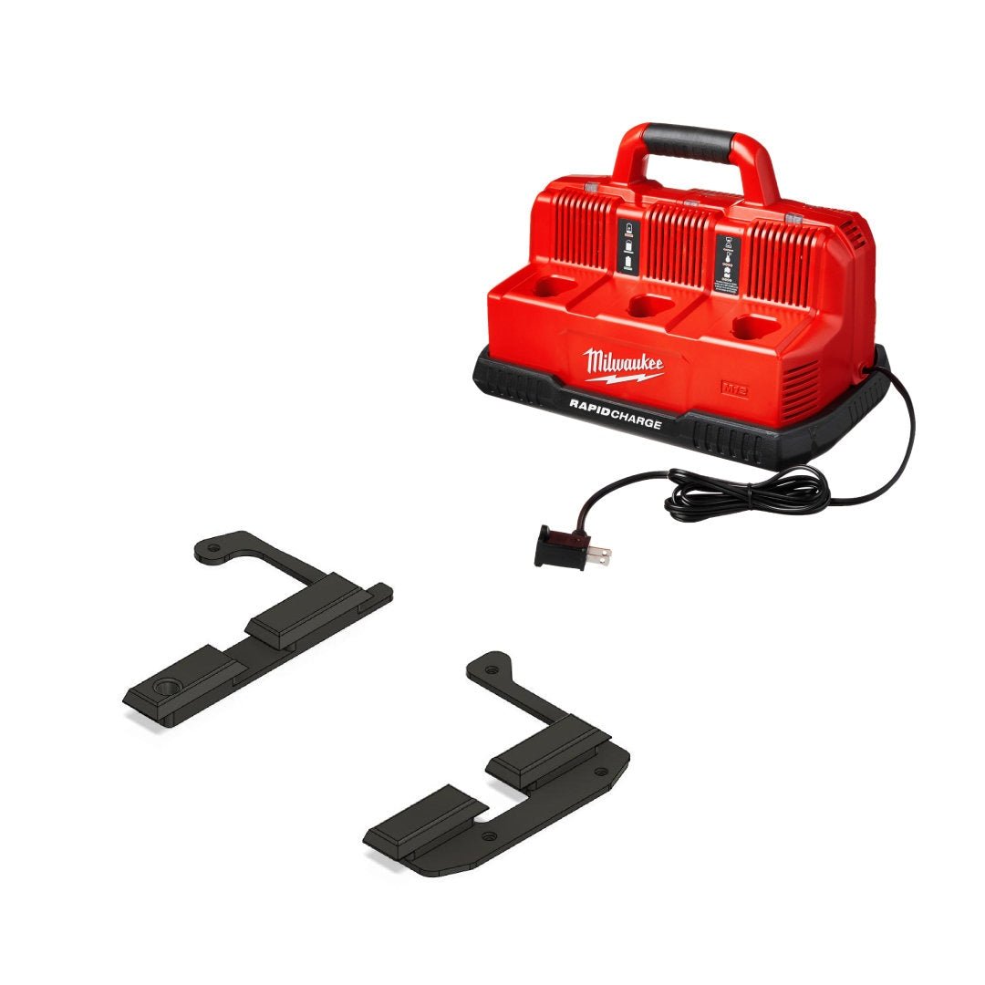 Milwaukee Rapid charge station Packout Adapter - Milwaukee Hackout - JForm Designs